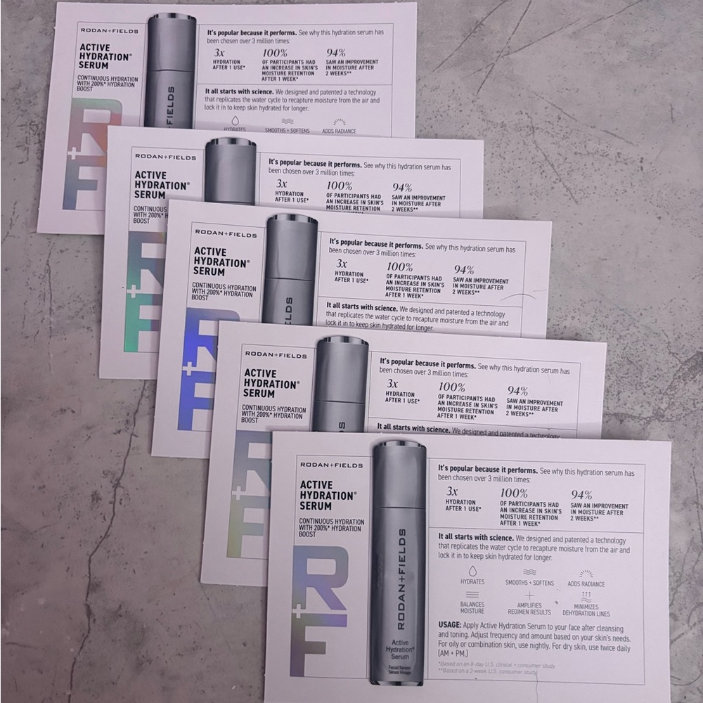 Rodan + Fields Active Hydration Serum 5 packets